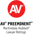 AV Rated Preeminent by Martindal-Hubbell